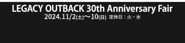 SUBARU SUV FAIR 10/19(土)-10/27(日)定休日：火・水